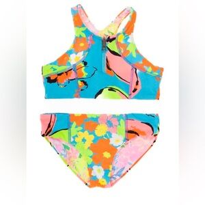 Maaji Kids Water Flower Basket Bikini, sz 10